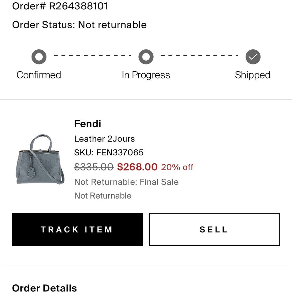 Authentic Fendi 2Jours Bag - Picture 12 of 15